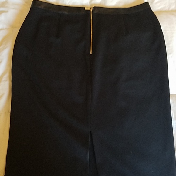 Calvin Klein Black Pencil Skirt - Picture 3 of 6